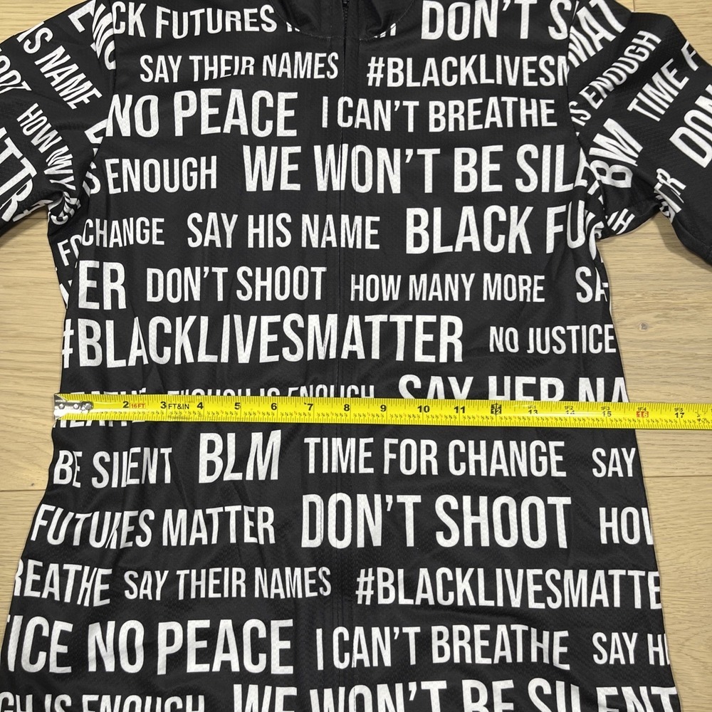 Castelli "Say Their Names" Black Lives Matter Men's Large Cycling Jersey - Picture 5 of 9
